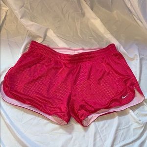 nike pink shorts